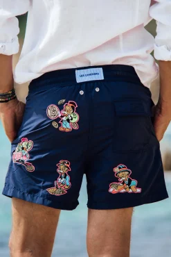 All Over Bitcoin - Navy