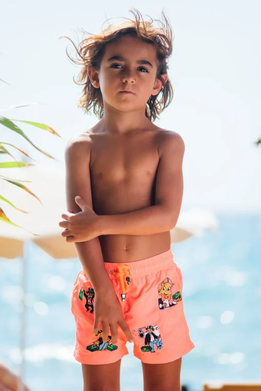 All Over Roro Kids - Orange
