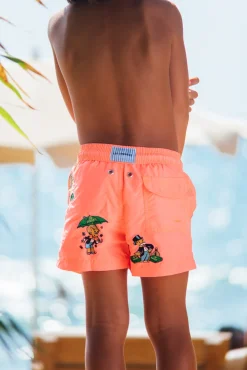 All Over Roro Kids - Orange