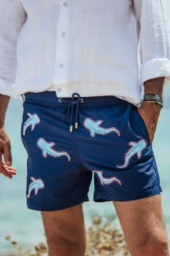 All Over Shark - Navy