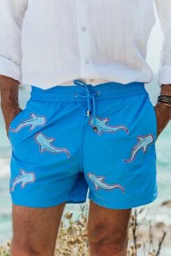 All Over Shark - Sky Blue