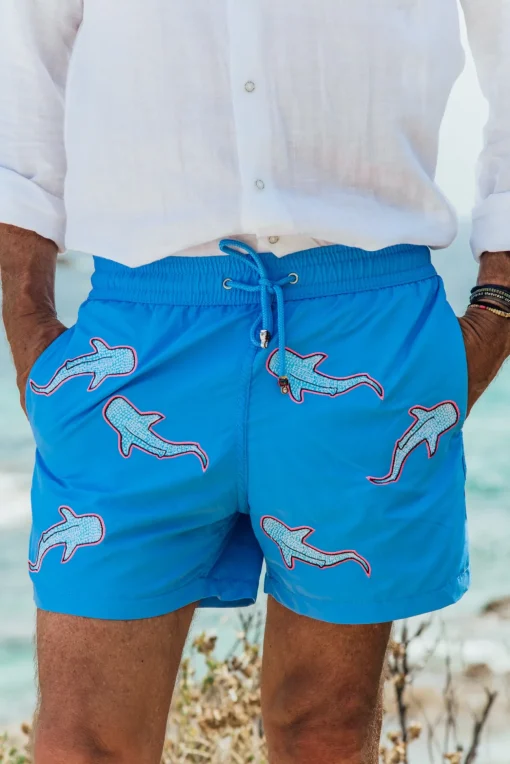 All Over Shark - Sky Blue