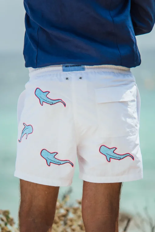 All Over Shark - White