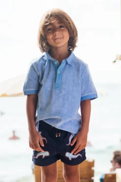All Over Shark Kids - Navy
