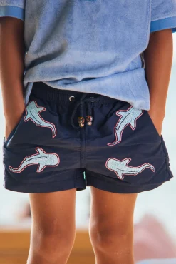 All Over Shark Kids - Navy