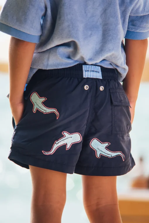 All Over Shark Kids - Navy
