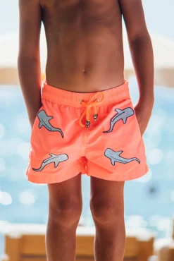 All Over Shark Kids - Orange