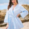 Boutinelles Jumpsuit - Sky Blue Stripes