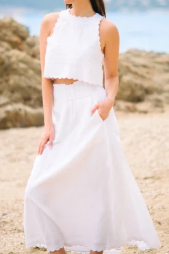 Brusquet Skirt - White