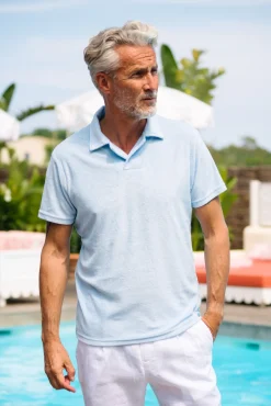 Cabanon Polo - Sky Blue