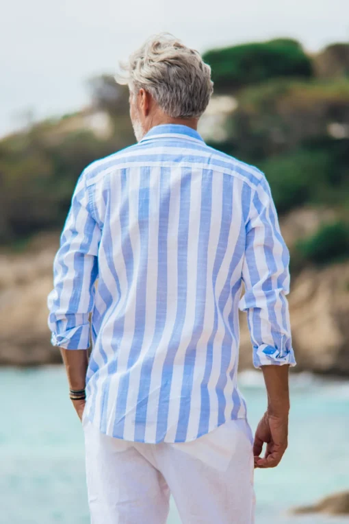 Divin Cotton - Blue Stripes
