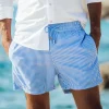 Ermitage Court Fine Rayure - Blue