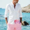 Ermitage Court Fine Rayure - Pink