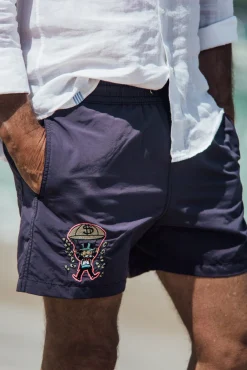 Ermitage Court Mono Golden - Navy