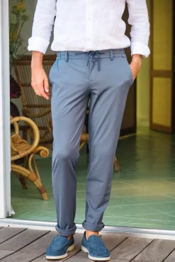 Marsouin Pants - Blue/Grey