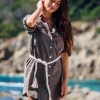 Mimosas dress - Khaki