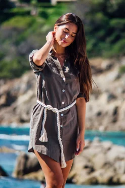Mimosas dress - Khaki