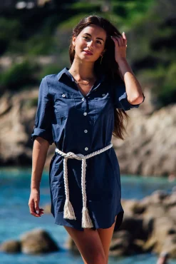 Mimosas dress - Navy