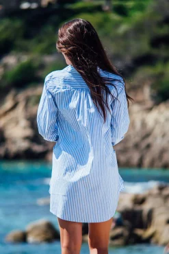 Pascatt dress - Blue Stripes
