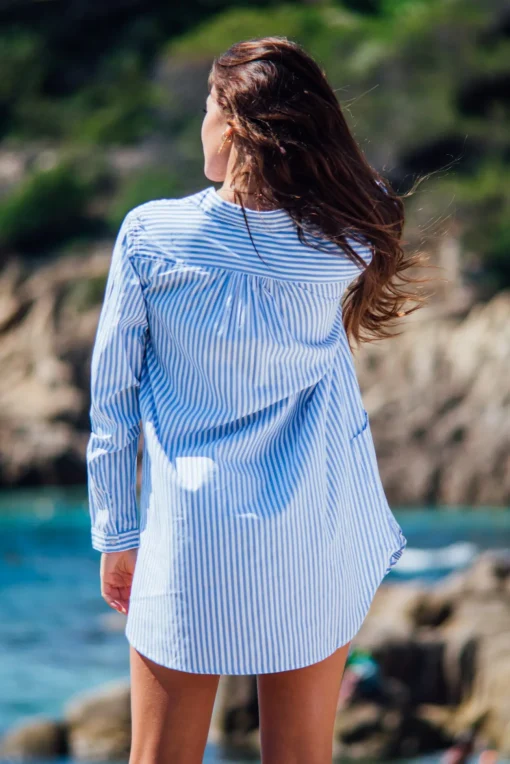 Pascatt dress - Blue Stripes