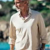 Polo Marsouin (long sleeve) - Beige