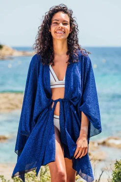 Poncho - Electric Blue