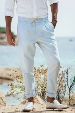 Sauvier Pants - Sky Blue