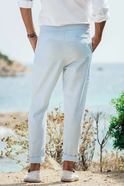 Sauvier Pants - Sky Blue