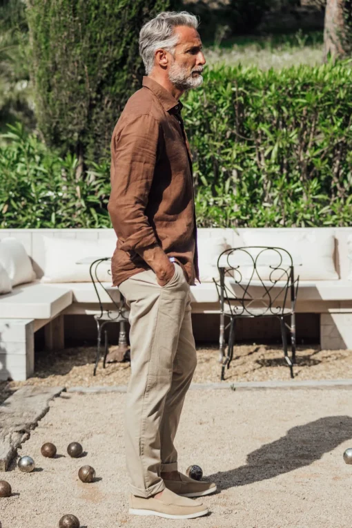 Tartane pants - Beige