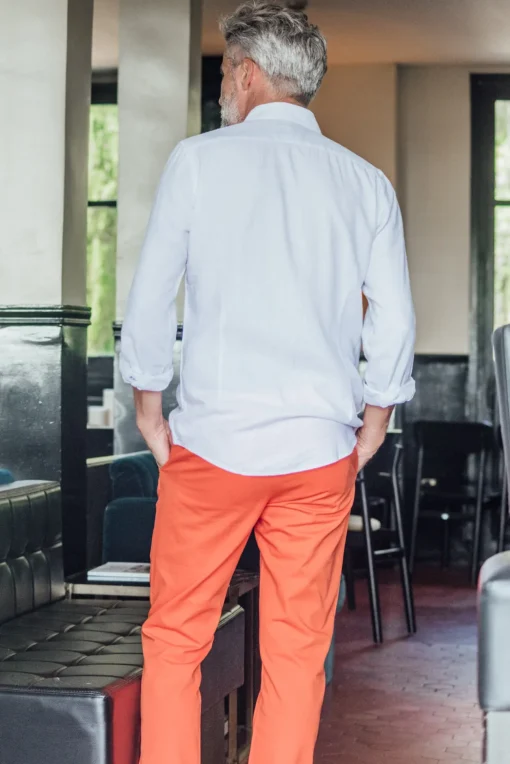 Tartane pants - Orange