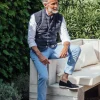 Tartane pants - Sky Blue