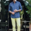 Tartane pants - Yellow