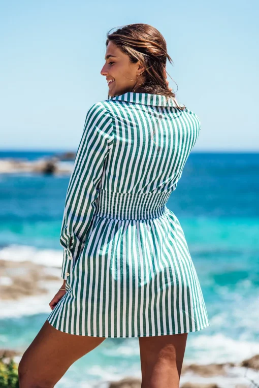 Vignes - Green Stripes