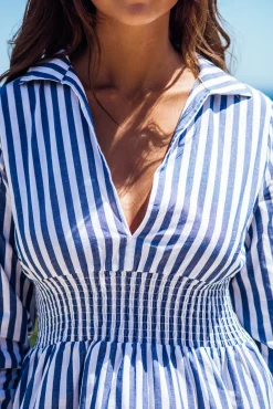 Vignes - Navy Stripes