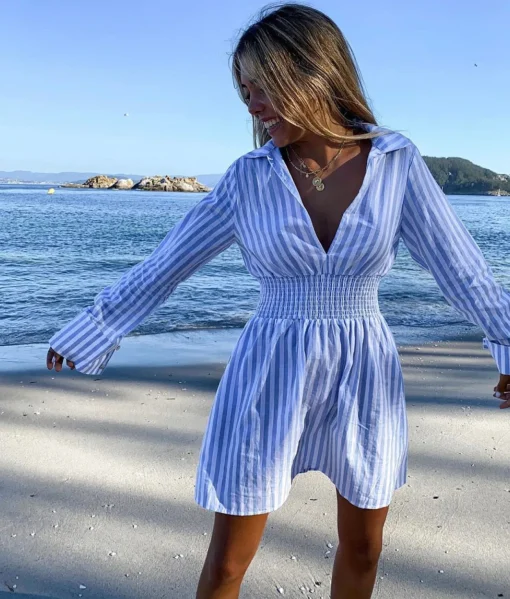 Vignes - Navy Stripes